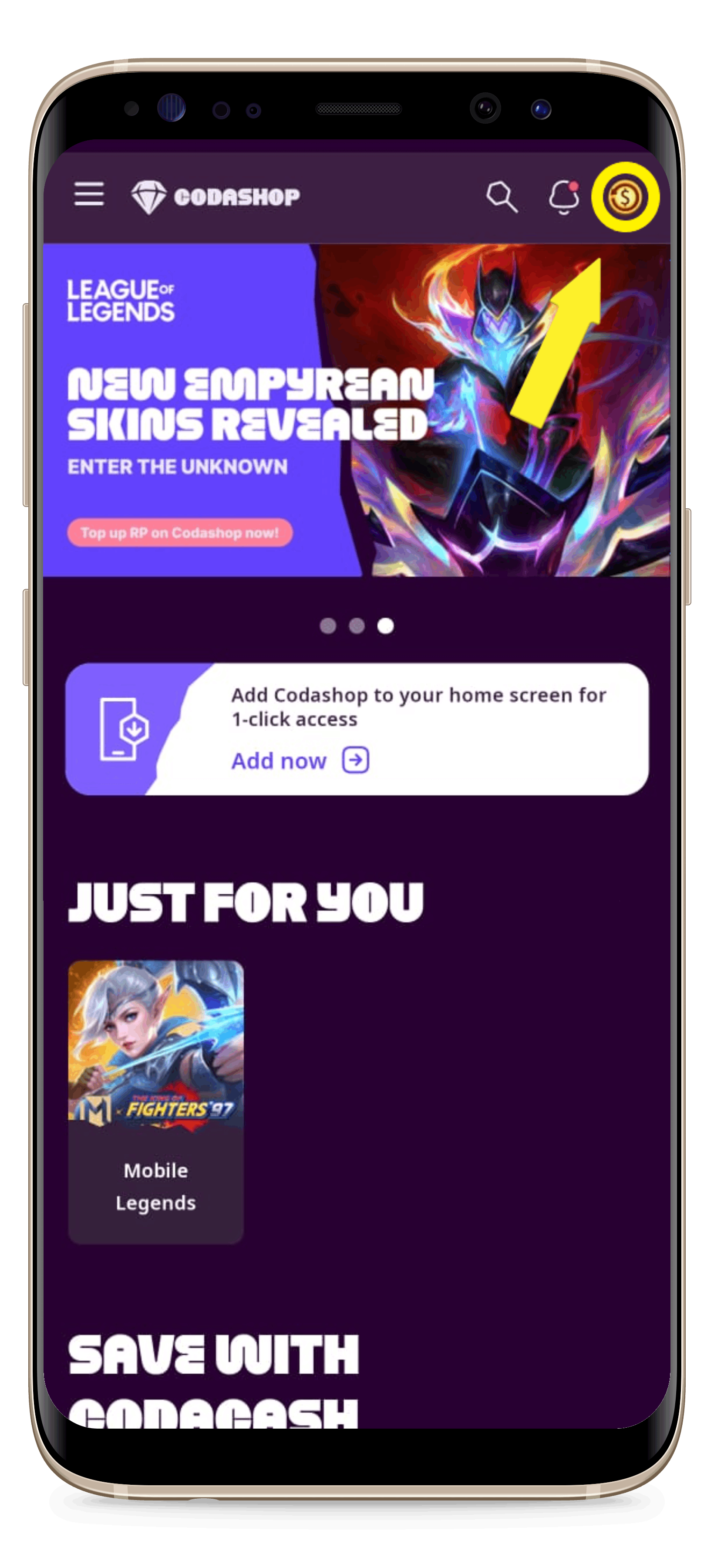 How To Redeem Codacash Voucher Code – Codashop Philippines